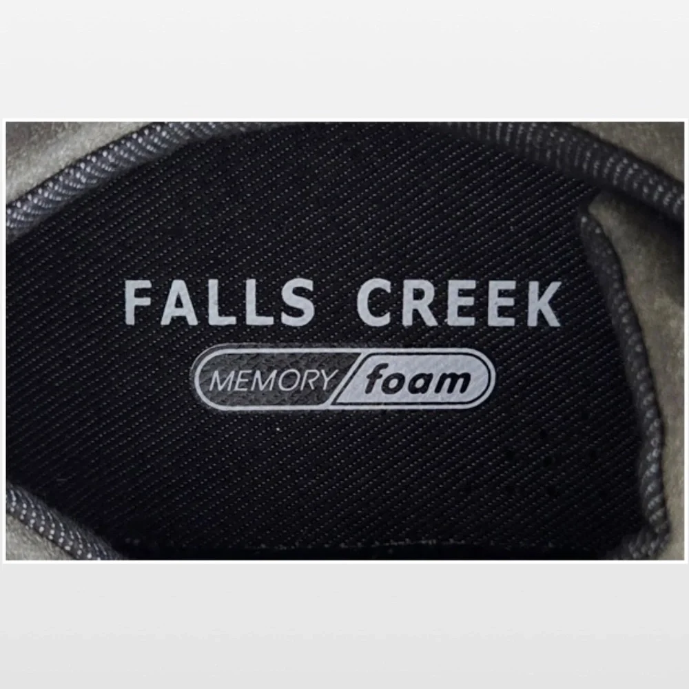 New Falls Creek Shoes Mens Size 8 Casual Gray Lace Up Oxford NWT